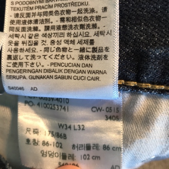 Levi’s 559 Straight Leg Jeans - Picture 7 of 9